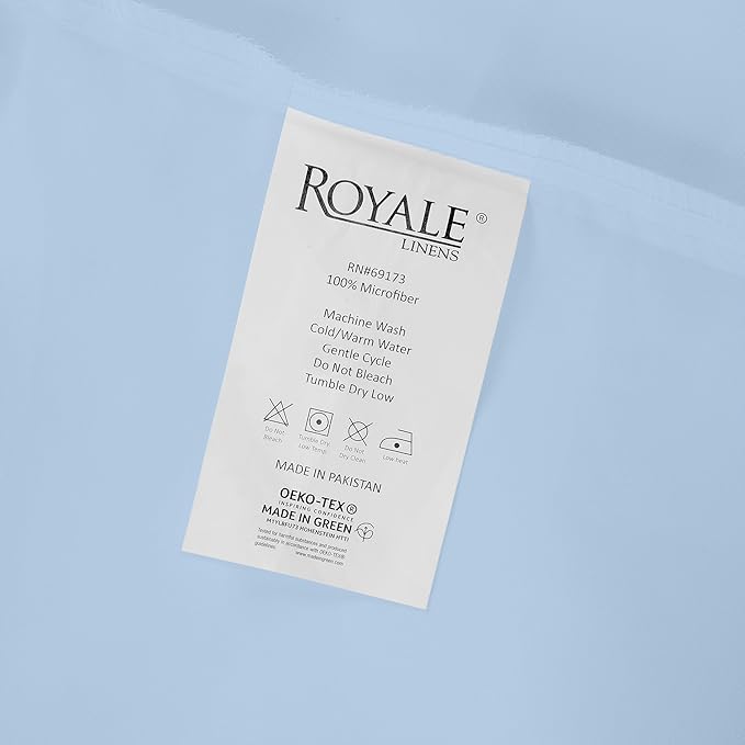 Royale Linens Fitted Sheet Twin - Image 9
