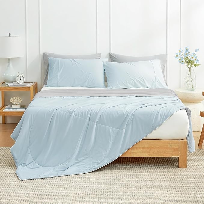 Cozy Bliss Cooling Comforter King Size, Cooling Blankets - Image 2