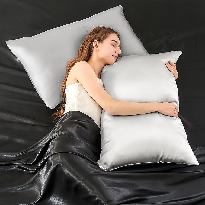 INFIIXSO Mulberry Silk Pillow Case King Size, Silk Pillowcase - Image 7