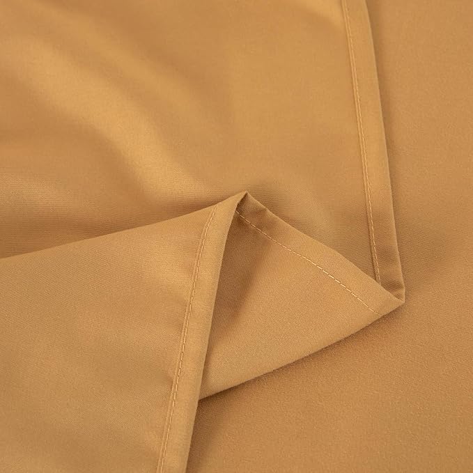 Full Flat Sheet Only， 80x96Inch Light Brown - Image 6
