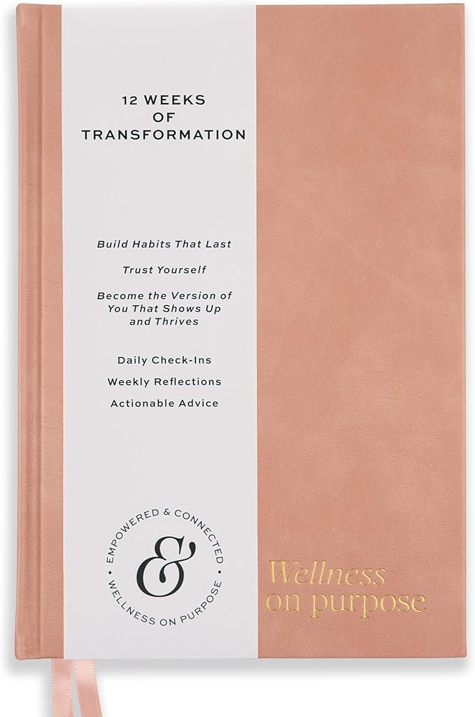 Paper & Progress Wellness Journal – 12-Week Fitness & Self Care Journal by Unknown