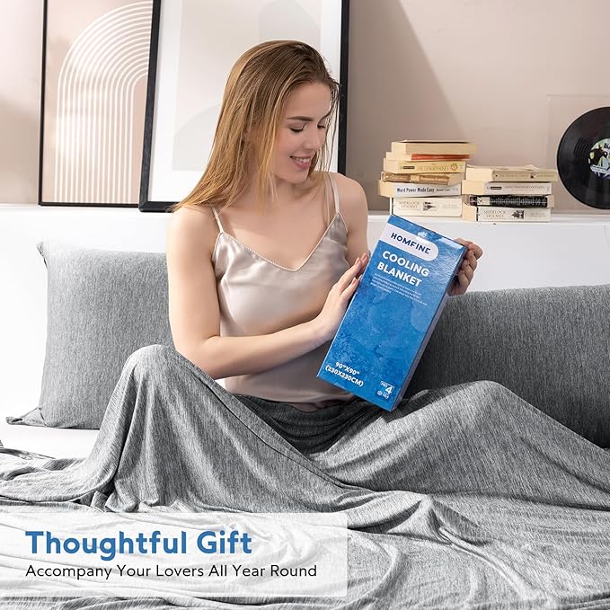 HOMFINE Cooling Blankets for Hot Sleepers - Image 6