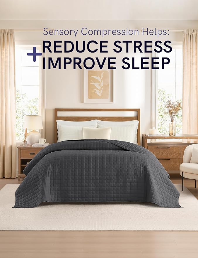 YnM 20lbs Weighted Blanket for Adults, Breathable Heavy Bed Throw Blanket - Image 2
