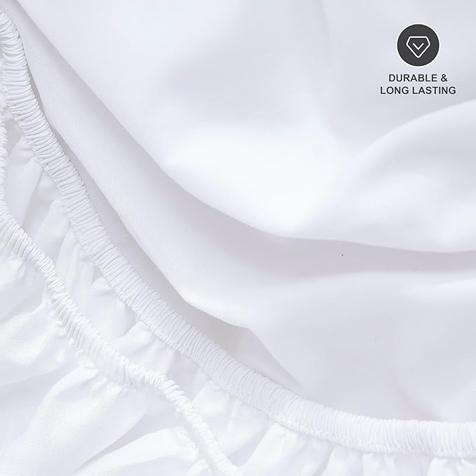 Hotella 100% Microfiber Ultra Soft 78"x80" King Size Fitted Sheet Only - Image 6