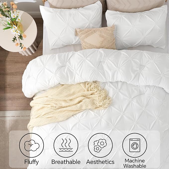 BEDELITE White Twin Comforter Set - Image 4