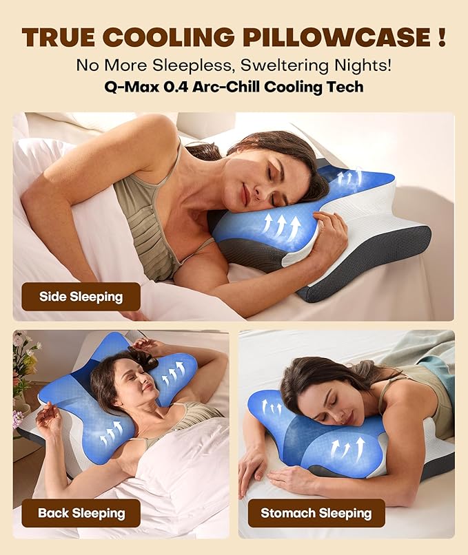 Cozyplayer True Cooling Cervical Neck Pillow - Image 4