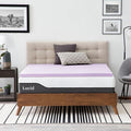 Lucid 2 Inch Lavender Memory Foam Mattress Topper, Queen Size – Essential Oil by Lucid
