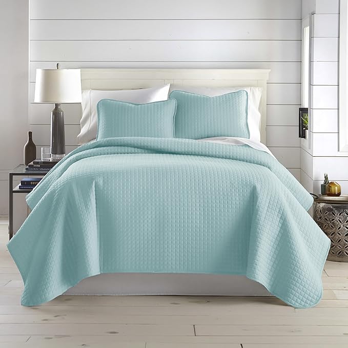 Southshore Fine Living, Inc. Twin Quilt Bedding Set, Soft Microfiber Coverlet by SouthshoreFineLivingInc