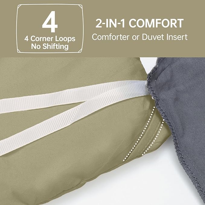 MUXHOMO Queen Comforter Set, All Season Ultra Soft Down Alternative Bedding - Image 6