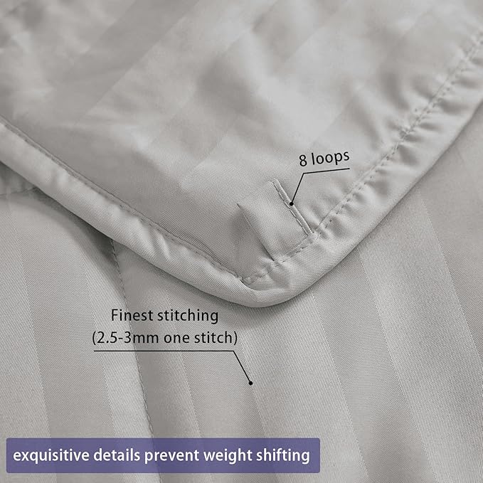 yescool Weighted Blanket for Adults Heavy Blanket for Sleeping Perfect for - Image 5