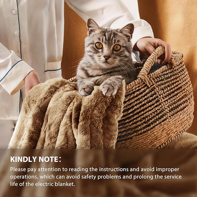 Homemate Heated Blanket Electric Throw - Image 6