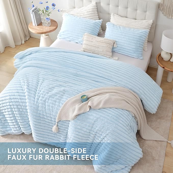 Smoofy Fluffy Twin Comforter Sets 2 Pieces - Image 4