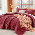 MUXHOMO King Size Comforter Set, All Season Ultra Soft Down Alternative Bedding by MUXHOMO