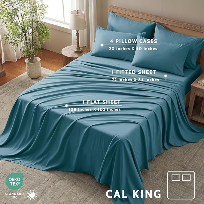 Cal King Size Sheets Set - Image 2
