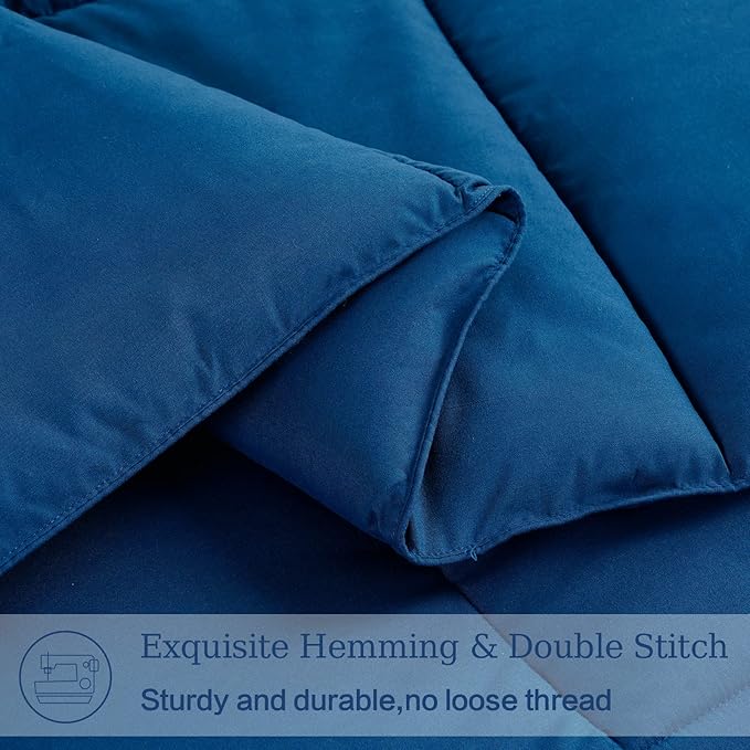 EASELAND Oversized Queen Down Alternative Comforter - Image 5