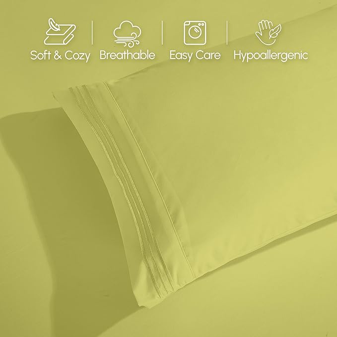 Elegant Comfort Luxurious 1500 Premium Hotel Quality Microfiber Three Line - Image 5