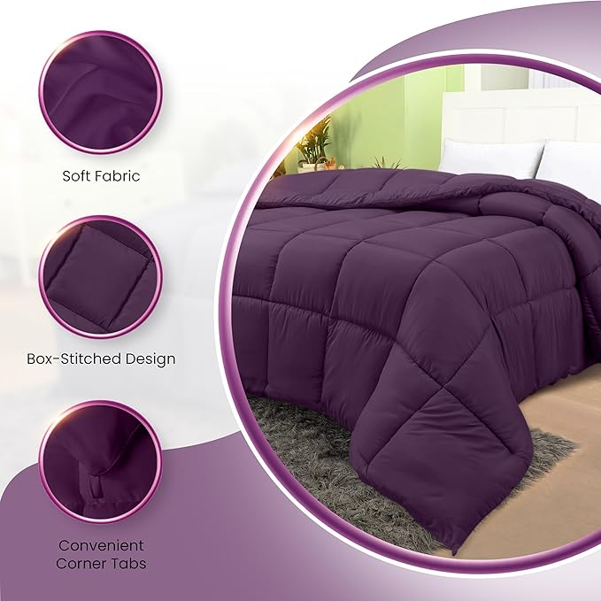 Utopia Bedding Comforters Twin Size, All Season Duvet Insert, Down Alternative - Image 7