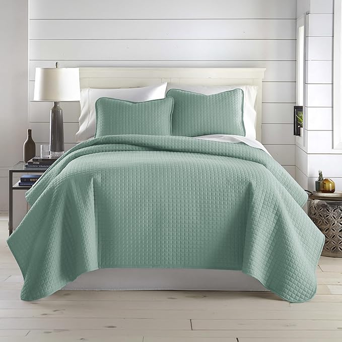 Southshore Fine Living, Inc. Twin Quilt Coverlet Bedding Set, Soft Brushed by SouthshoreFineLivingInc