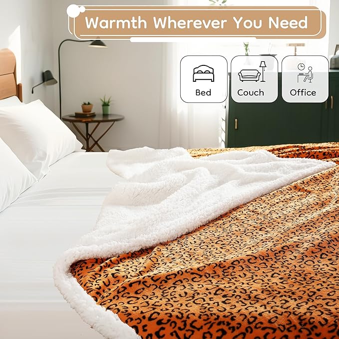 LaffyLo Electric Heated Blanket Full Size 72 x 84, Fast Heating Blanket - Image 7