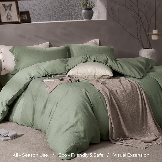 JELLYMONI Cotton Duvet Cover Twin Size - Image 5