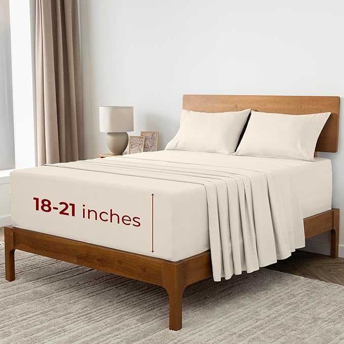 Mellanni Extra Deep Queen Sheets by Mellanni