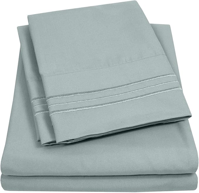 California King Size Sheet Set by SweetHomeCollection