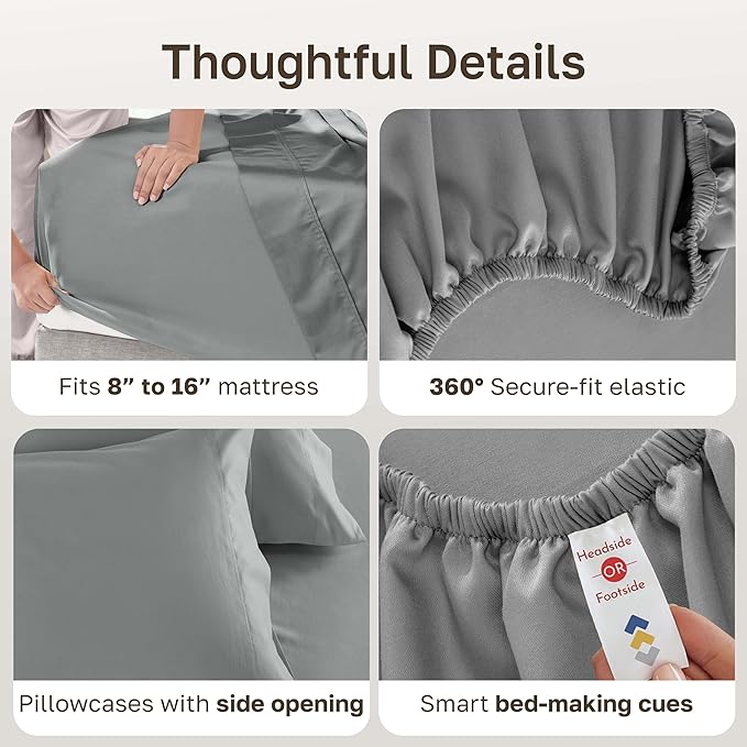 California Design Den King Size Sheet Set - Image 6