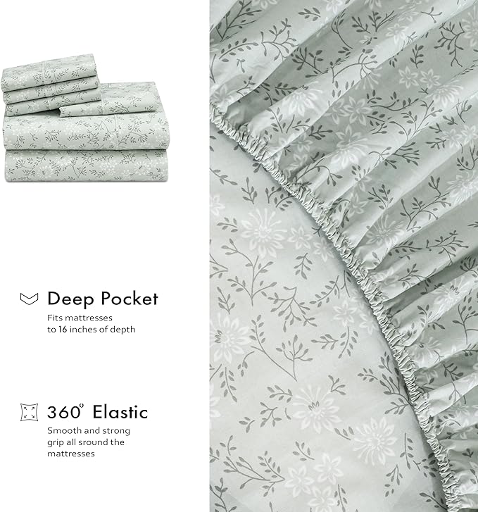 RUVANTI 6 Pcs Cotton Sheets - Image 7