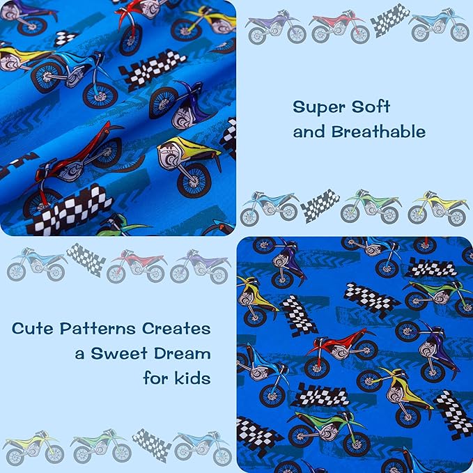 lasoftan Kids Sheet Set Twin Size, Twin Sheet Set - Image 2
