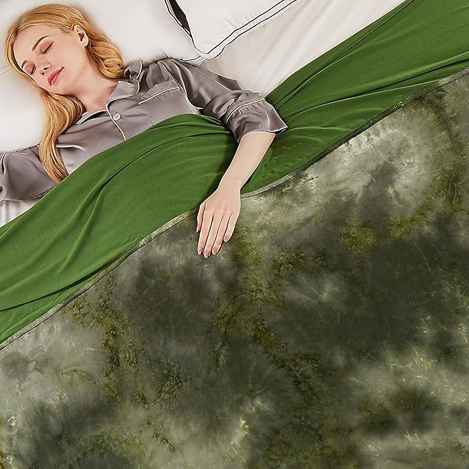 Topcee Cooling Blanket for Hot Sleepers and Night Sweats, 100% Oeko-Tex by Topcee%E2%80%94ForYourGoodSleep