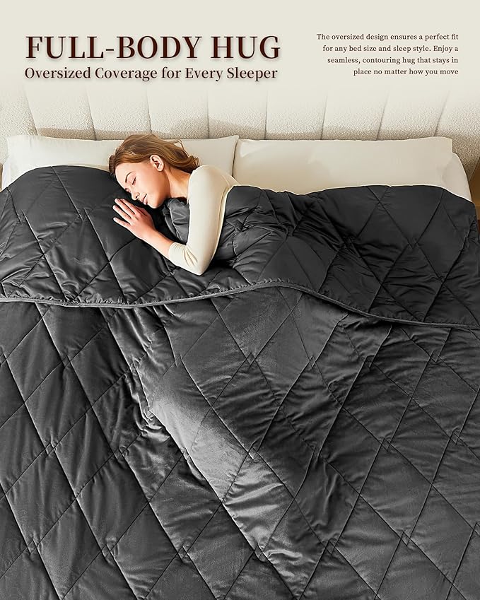 L'AGRATY Queen Size Weighted Blanket - Image 7
