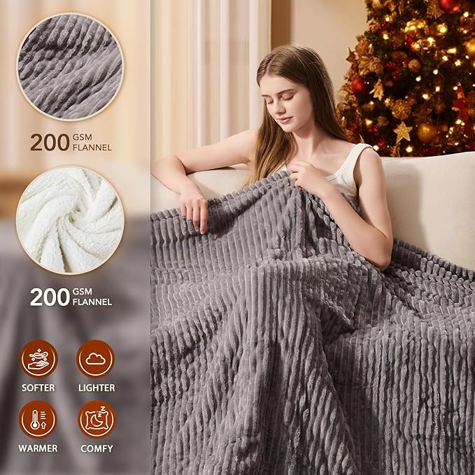Homemate Electric Heated Blanket King Size - Image 2
