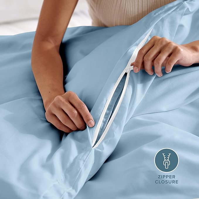 Bare Home Bedding Duvet Cover Queen Size - Image 6