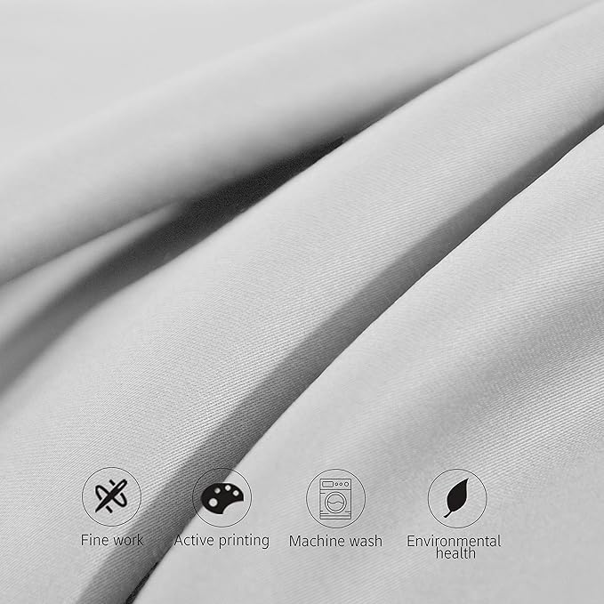 NTBAY Egyptian Cotton Queen Pillowcases - Image 5