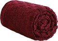 Knitted Weighted Blanket for Adult, No Beads Heavy Blanket 50” x 60'' 5lbs by Unknown