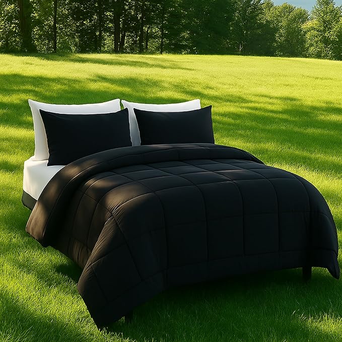 DOWNCOOL King Size Comforter Set -All Season Bedding Comforters Sets - Image 2