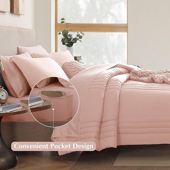 Monbix Twin XL Size Comforter Set - Image 4