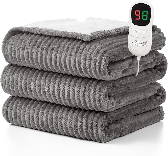Homemate Electric Heated Blanket Full Size by Homemate