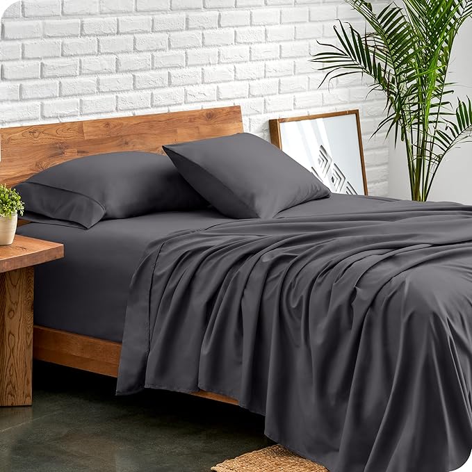 Bare Home Split Head Flex King Sheet Set - Image 3