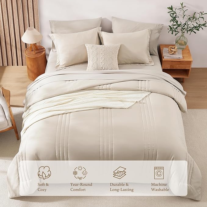 Monbix Oversized King Size Comforter Set - Image 3