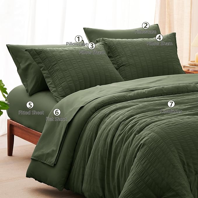 CozyLux California King Comforter Set - Image 8