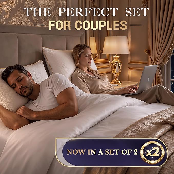 Royal Therapy Queen Memory Foam Pillow, Adjustable Shredded Odor-Free Pillow - Image 9
