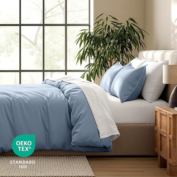 Bare Home Bedding Duvet Cover Queen Size - Image 5