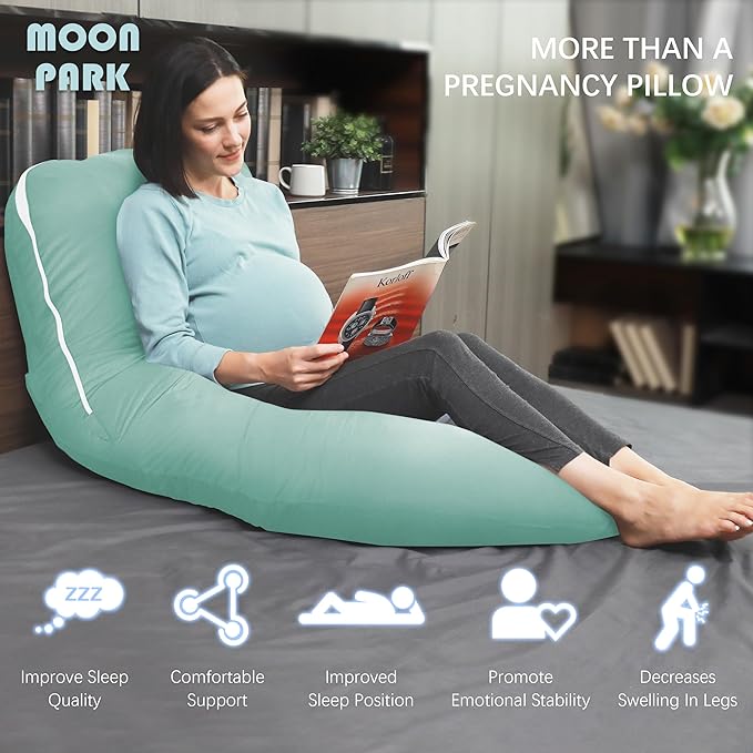 MOON PARK Pregnancy Pillows for Sleeping - Image 4