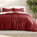 Bare Home Bedding Duvet Cover Queen Size by BareHome
