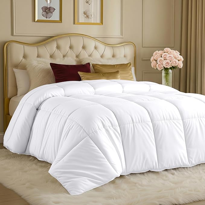 Utopia Bedding Comforters Queen Size, All Season Duvet Insert, Down Alternative by UTOPIABEDDING