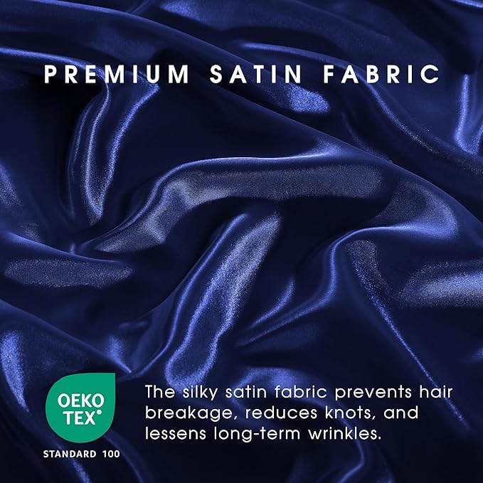 FreshCulture Satin Sheets Twin XL Bed Set - Image 5
