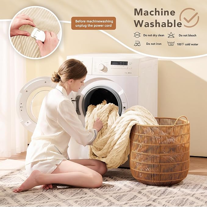 Homemate Heated Blanket Electric Throw - Image 7