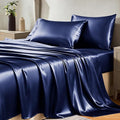 CozyLux Satin Sheets Full Size Sheets by CozyLux