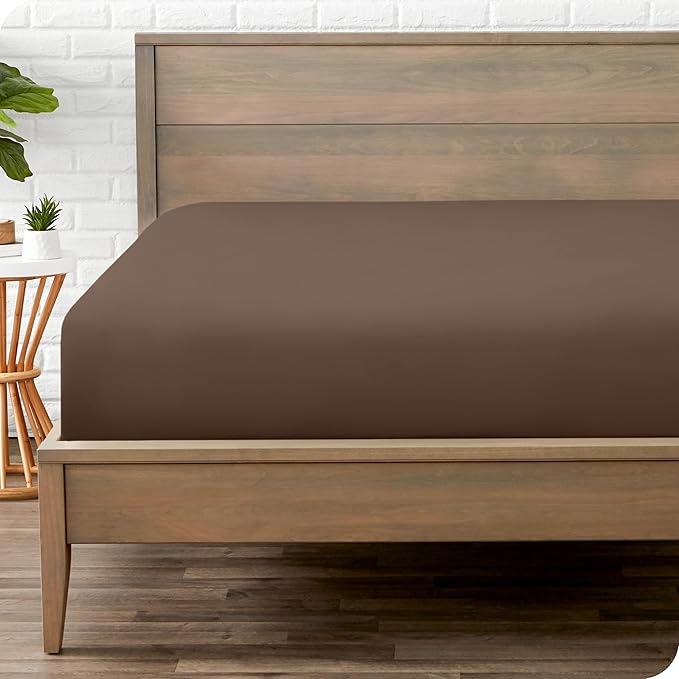 Fitted Bottom Sheet Twin Size by BareHome